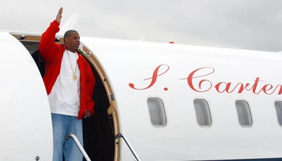 Jay-Z’s private jet