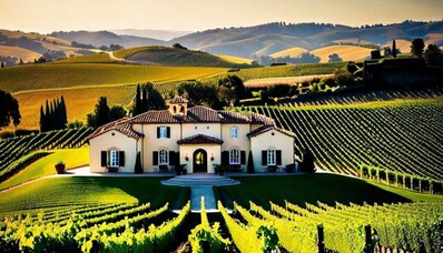 French vineyards to visit by private jet or helicopter
