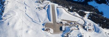 Courchevel location helicoptere