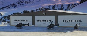 Courchevel: helicopter transfer