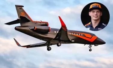 max verstappen private jet feature