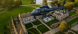 Château de Versailles: helicopter experience