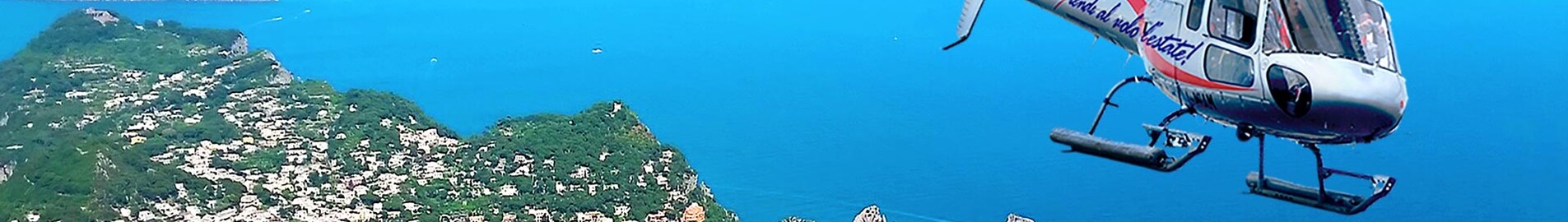 Salerno - Capri: helicopter transfer