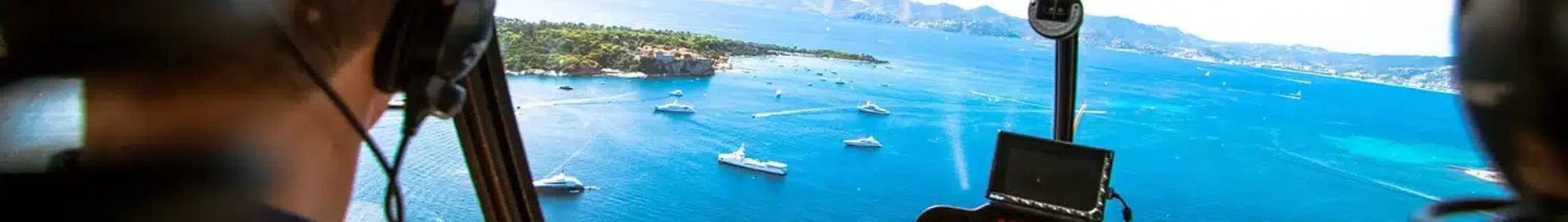 Saint-Tropez - Cannes: Helicopter transfer