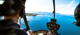 Geneva - Méribel: helicopter transfer