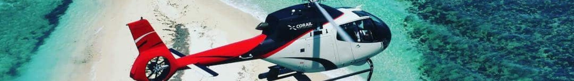 Reunion Island - Mauritius: helicopter transfer