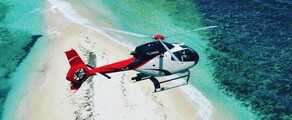 Reunion Island - Mauritius: helicopter transfer