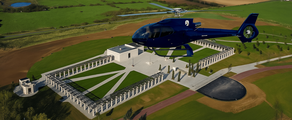 D-Day Normandy landing beaches: helicopter experience