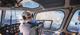 Château de Ferrières: helicopter experience