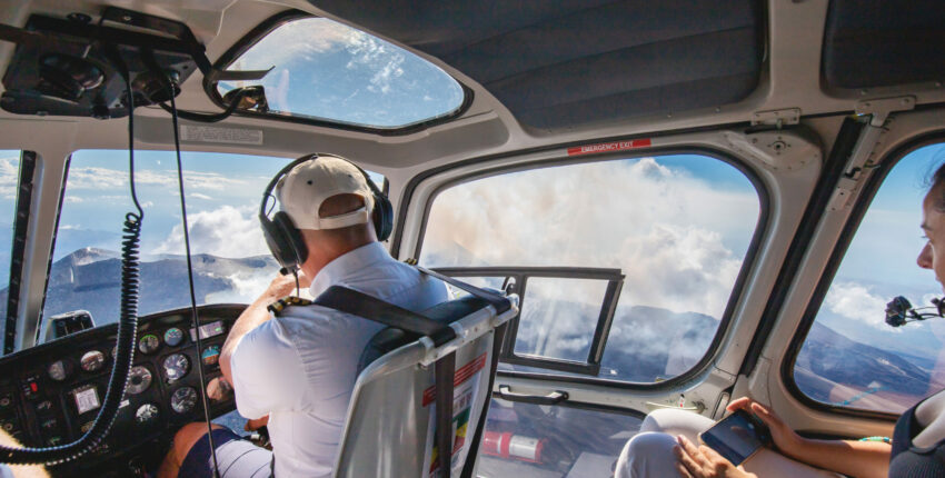 tour etna helicoptere