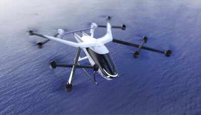 SkyDrive aircraft at Osaka World Expo 2025