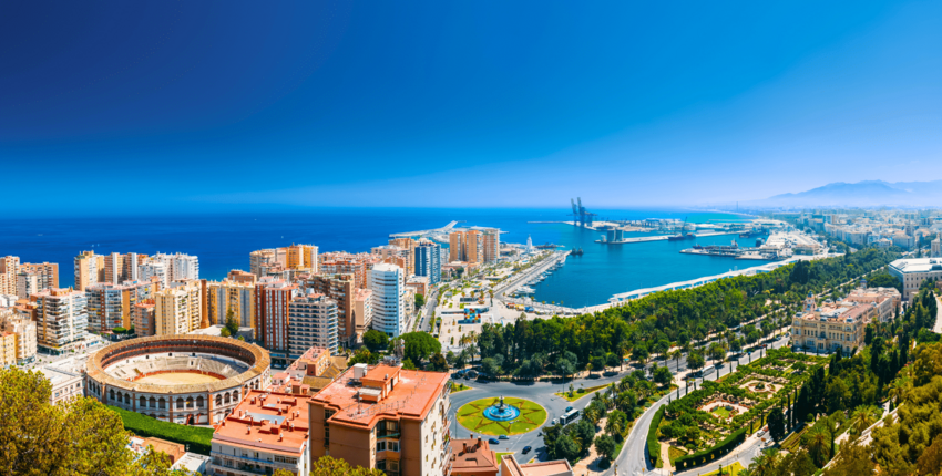 Valencia - Malaga: helicopter transfer