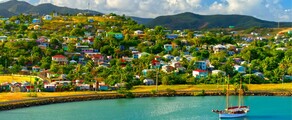 Antigua - Saint-Barthélemy: helicopter transfer