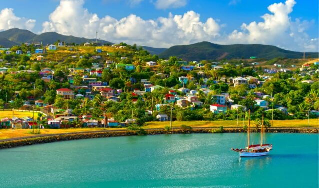 Antigua - Saint-Barthélemy: helicopter transfer