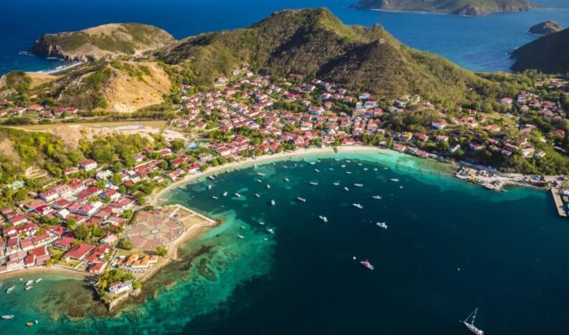 Fort-de-France - Les Saintes: helicopter transfer
