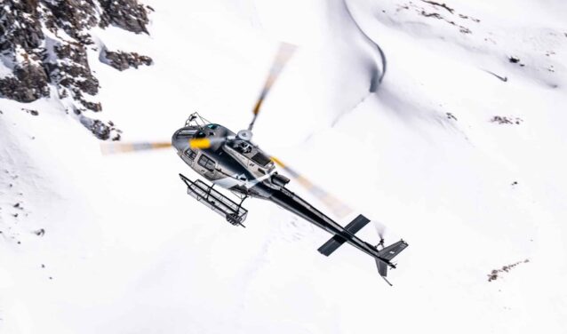 Lyon - Megève: helicopter transfer