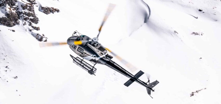 Lyon - Megève: helicopter transfer