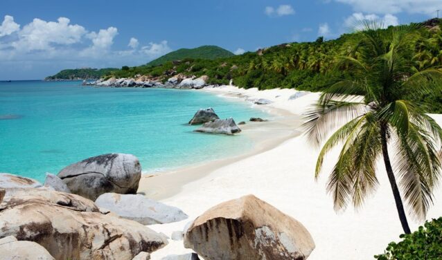 Saint-Thomas - Virgin Gorda: helicopter transfer
