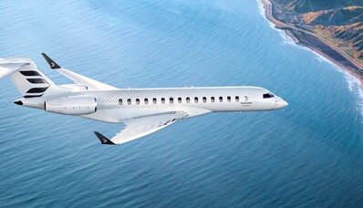 Bombardier Global 8000 canadian manufacturer brings the fastest business jet since Concorde into service